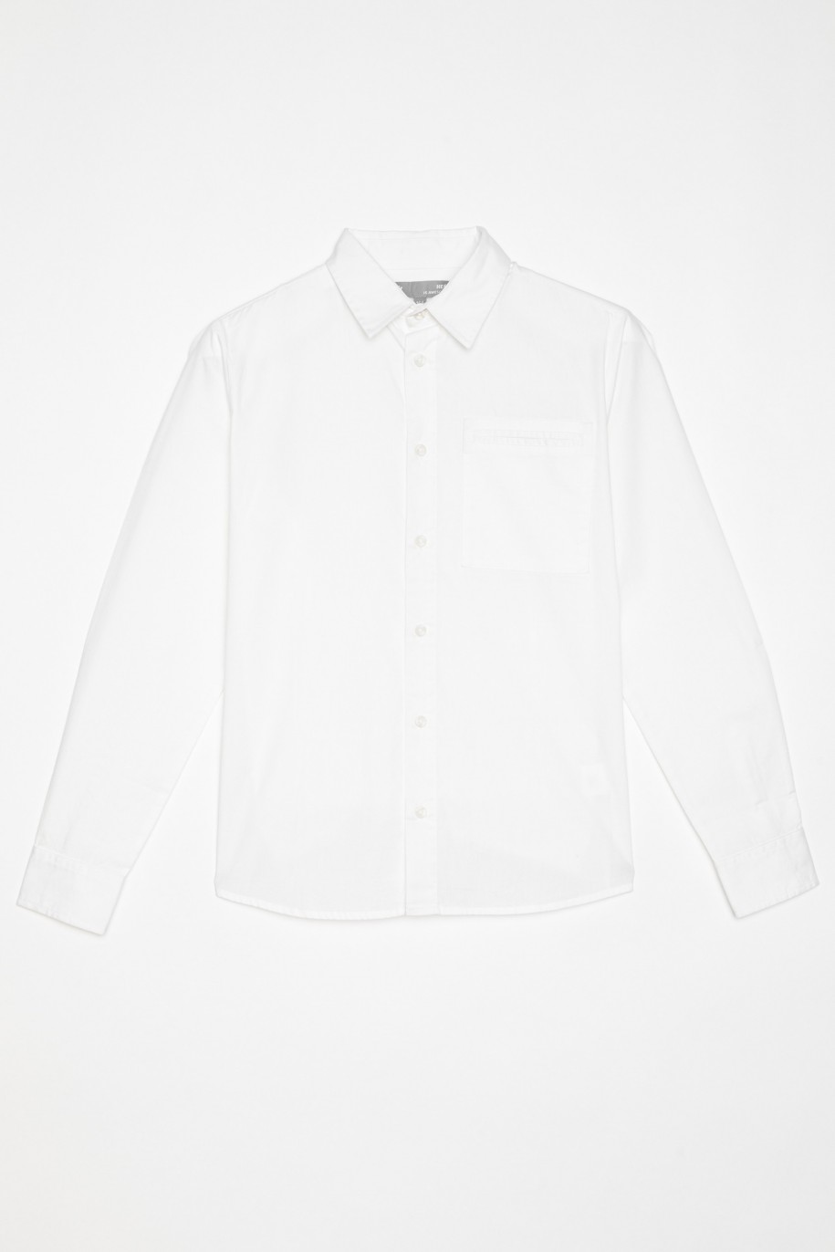 Elegancka biała koszula dla chłopaka - 22236