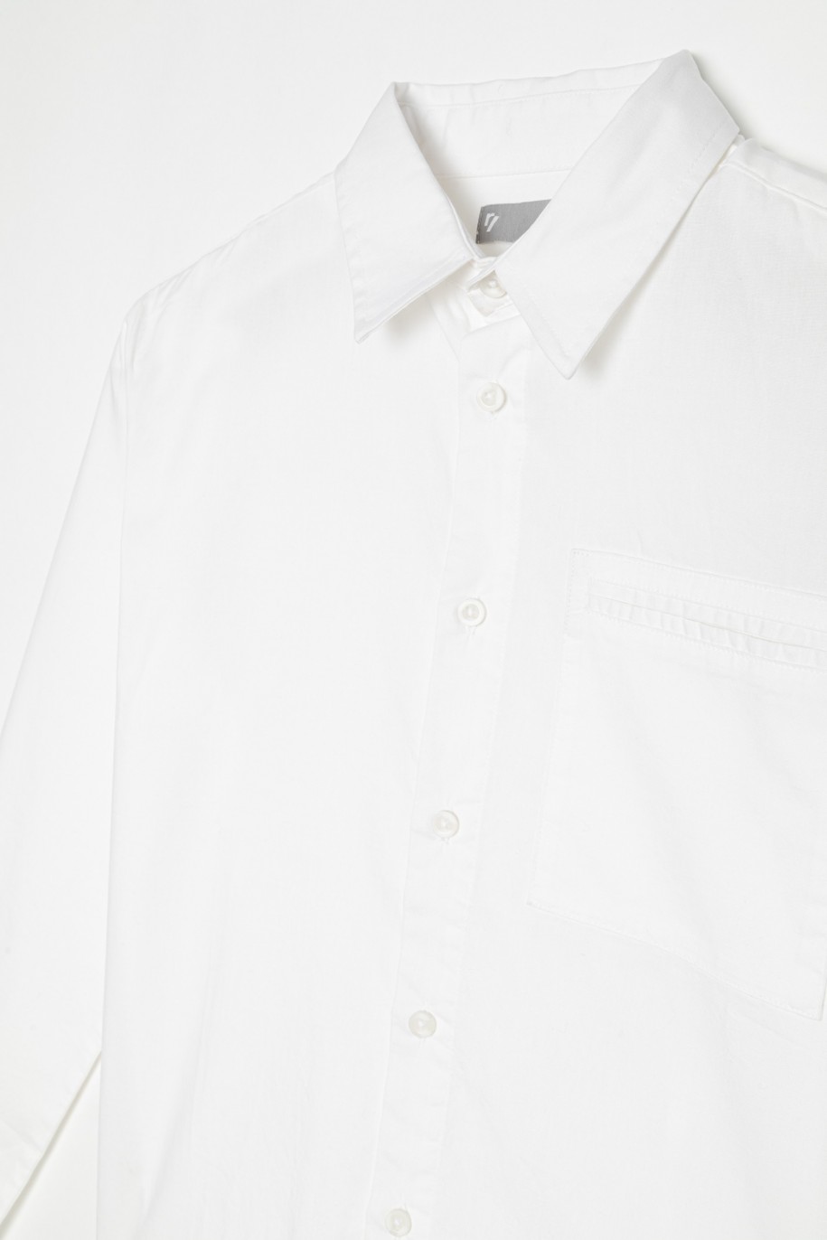 Elegancka biała koszula dla chłopaka - 22238