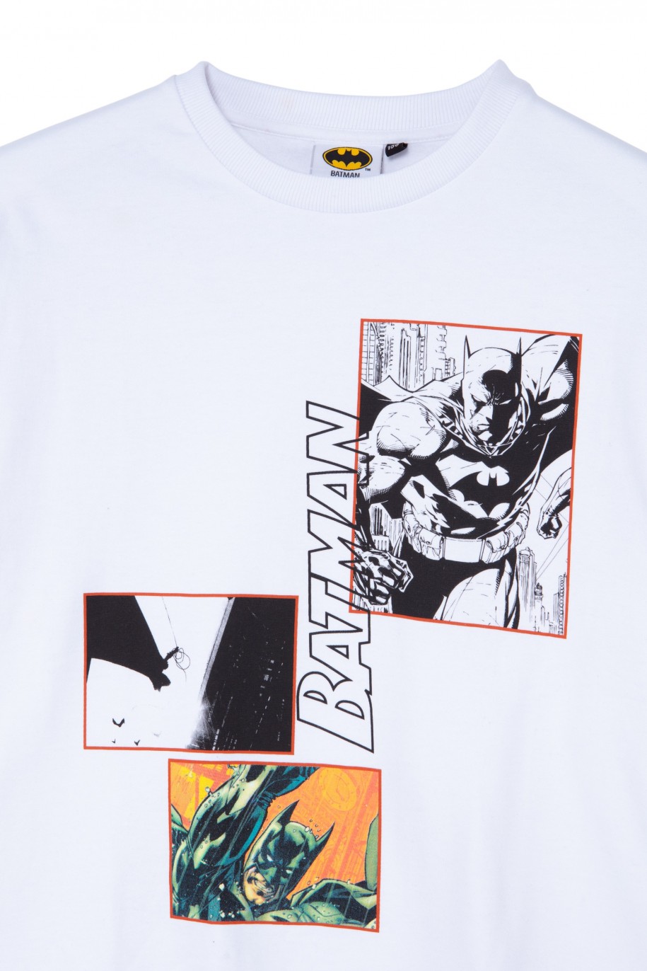 Biała bluza dla chłopaka BATMAN - 30213