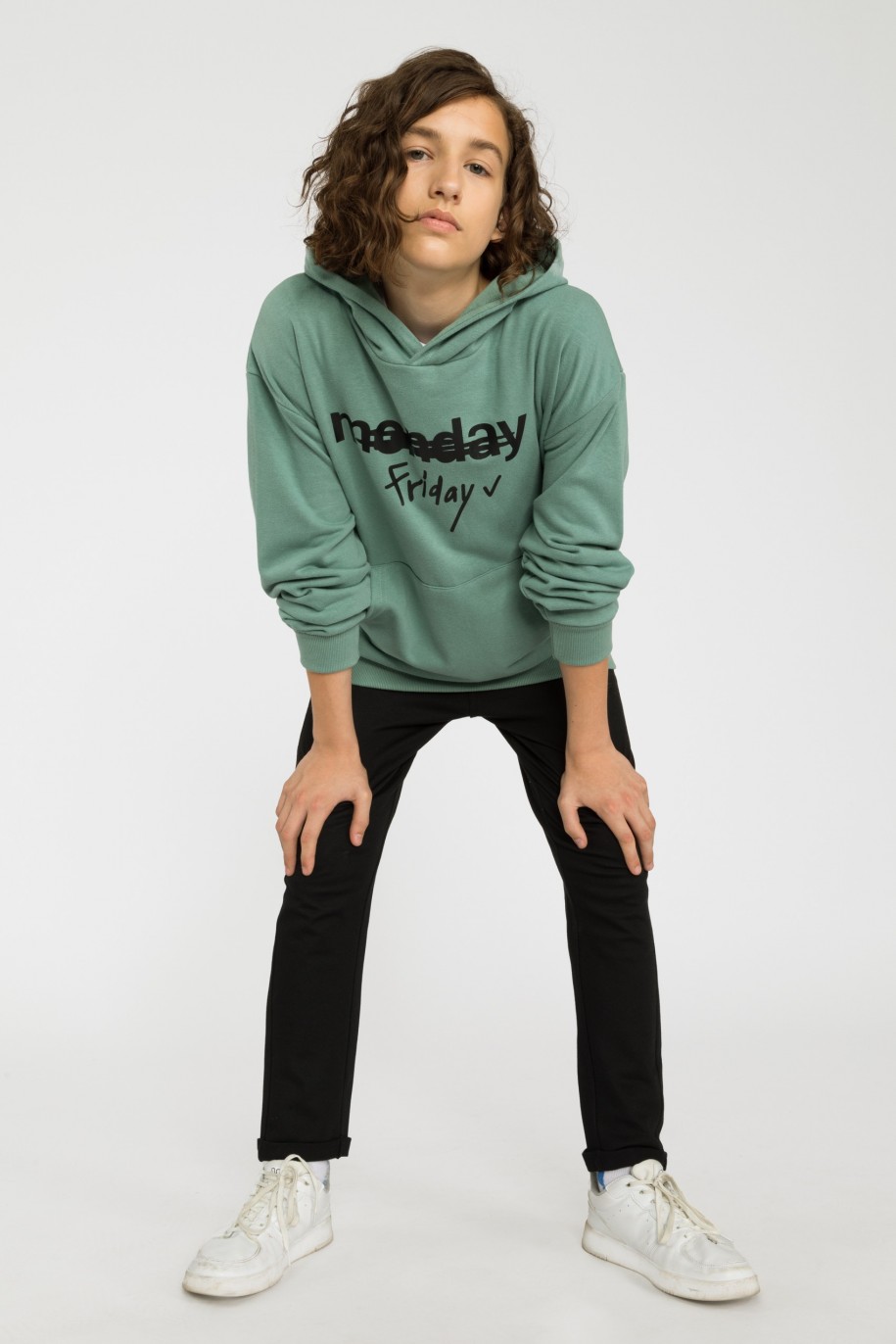 Zielona bluza dla chłopaka MONDAY FRIDAY - 30226