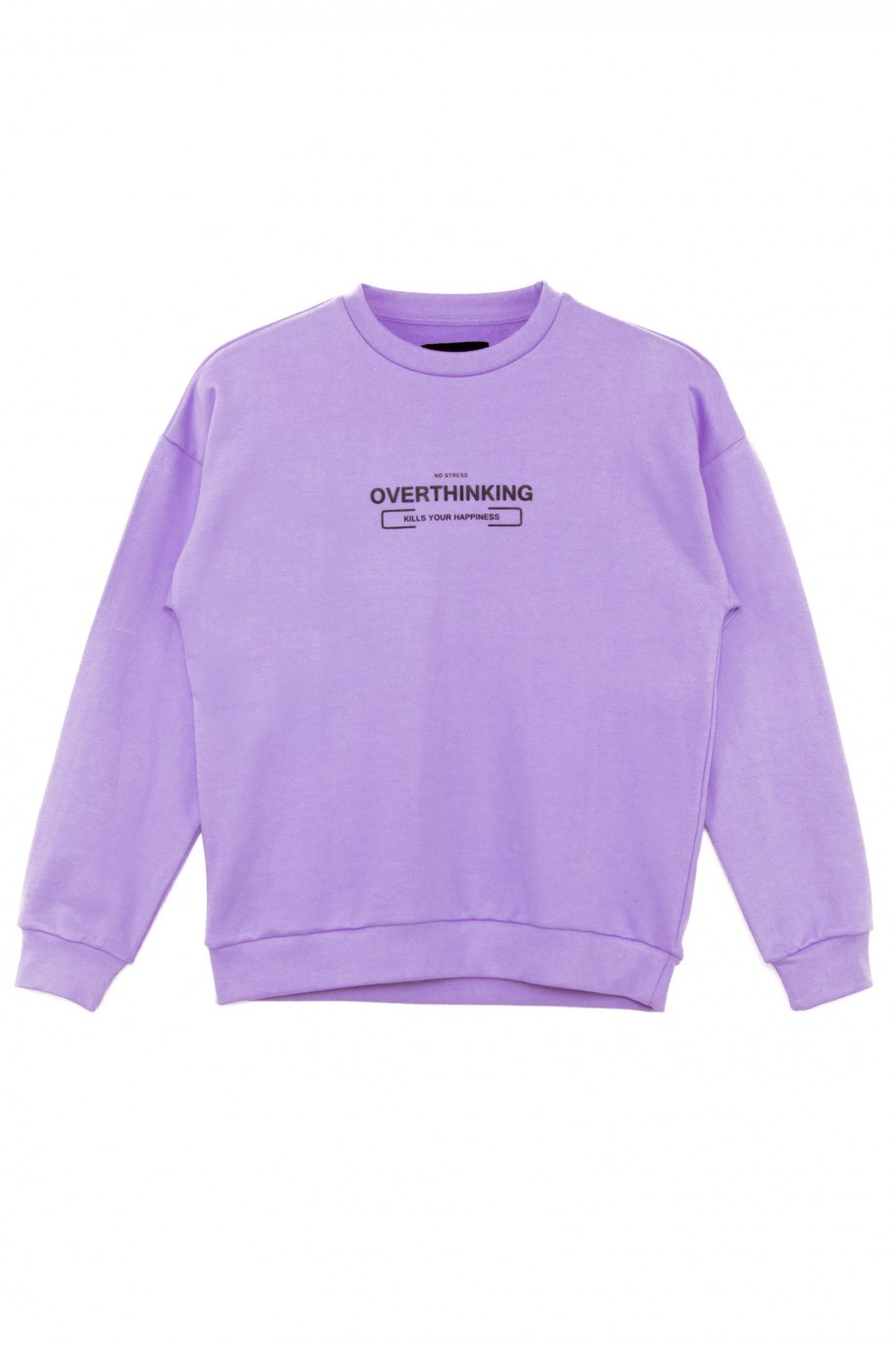 Fioletowa bluza dla chłopaka OVERTHINKING - 30685