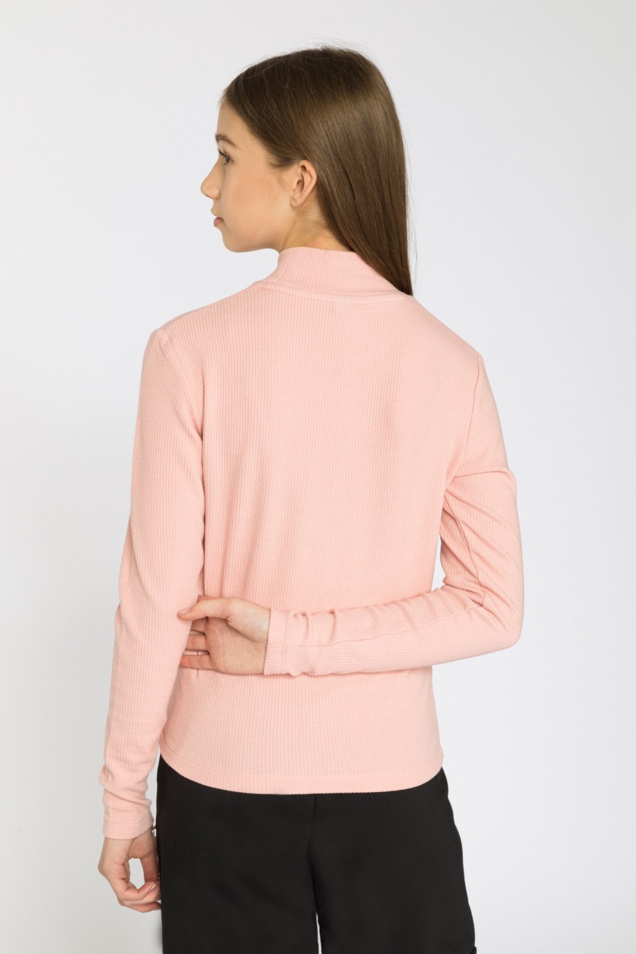 Różowa bluzka dla dziewczyny - 31612
