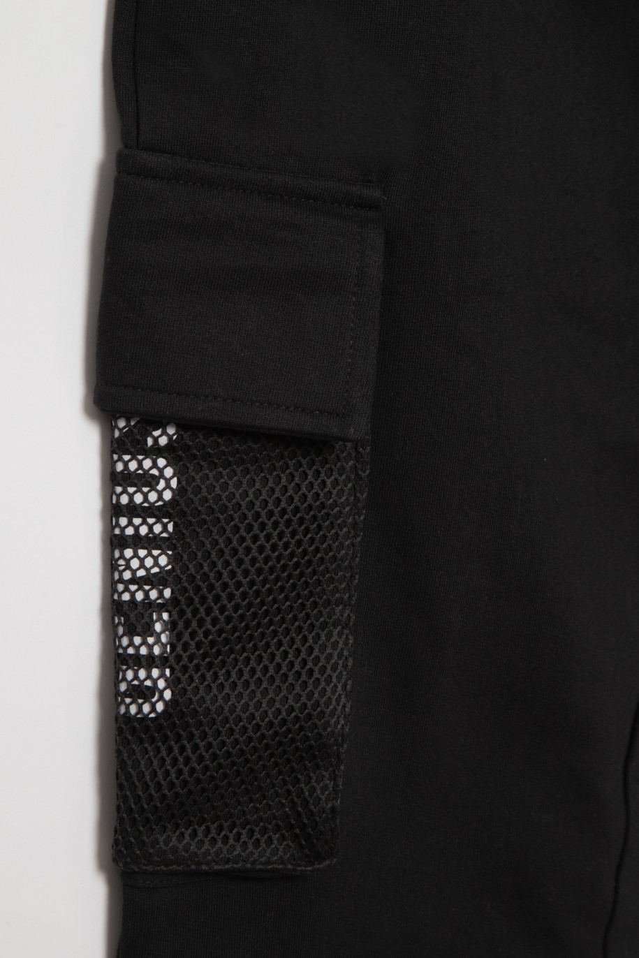 Czarne spodnie dresowe dla chłopaka CREATIVE SKILLS - 31687