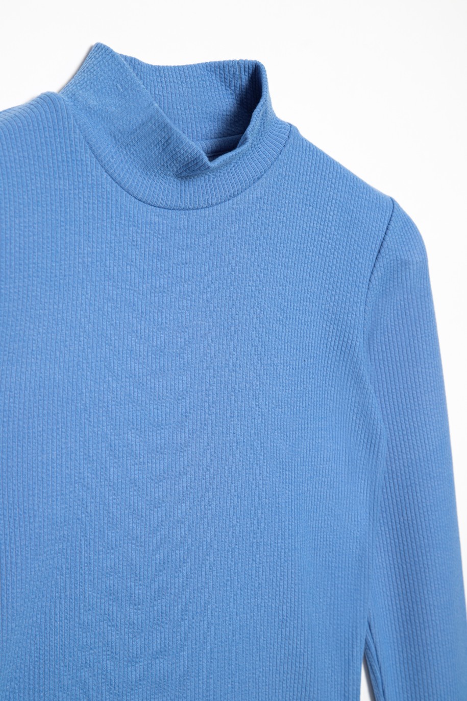 Niebieska bluzka dla dziewczyny - 31689