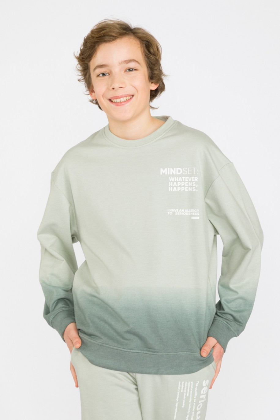 Bluza dla chłopaka z gradientowym wzorem - 32533