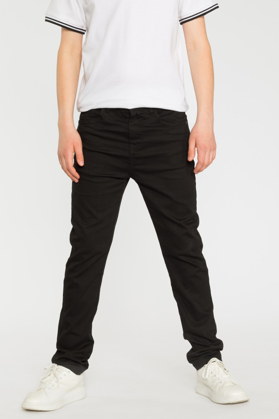 Czarne spodnie REGULAR - 34099