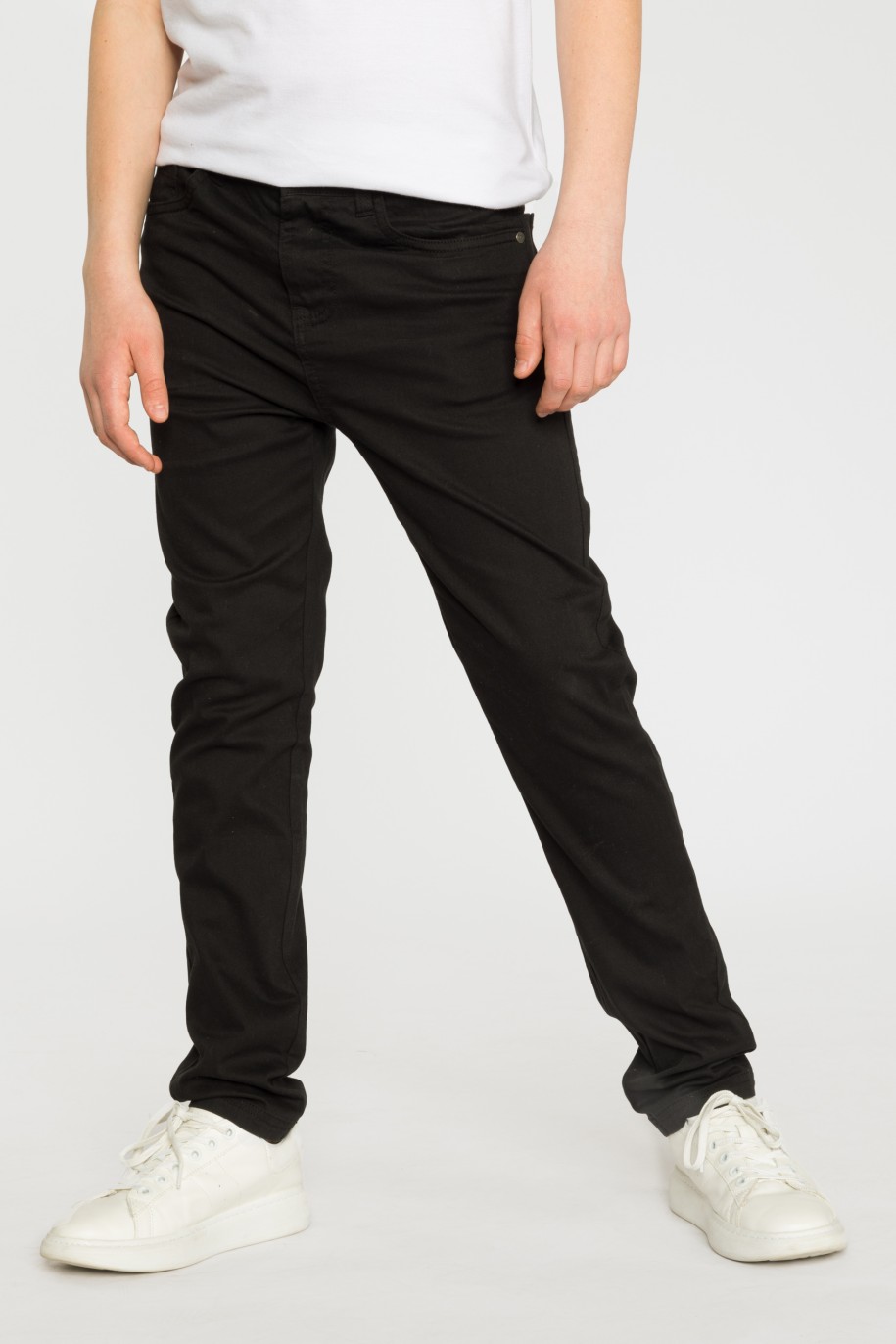 Czarne spodnie REGULAR - 34101