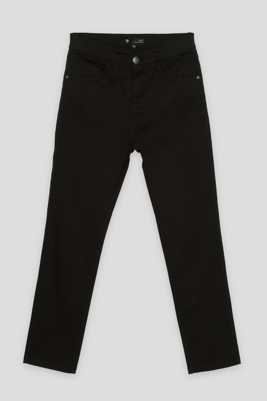 Czarne spodnie REGULAR - 34102