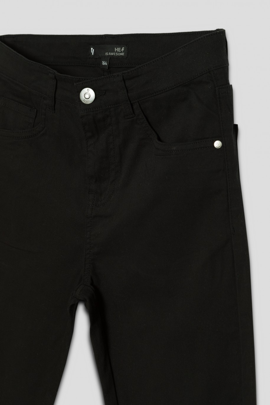 Czarne spodnie REGULAR - 34103