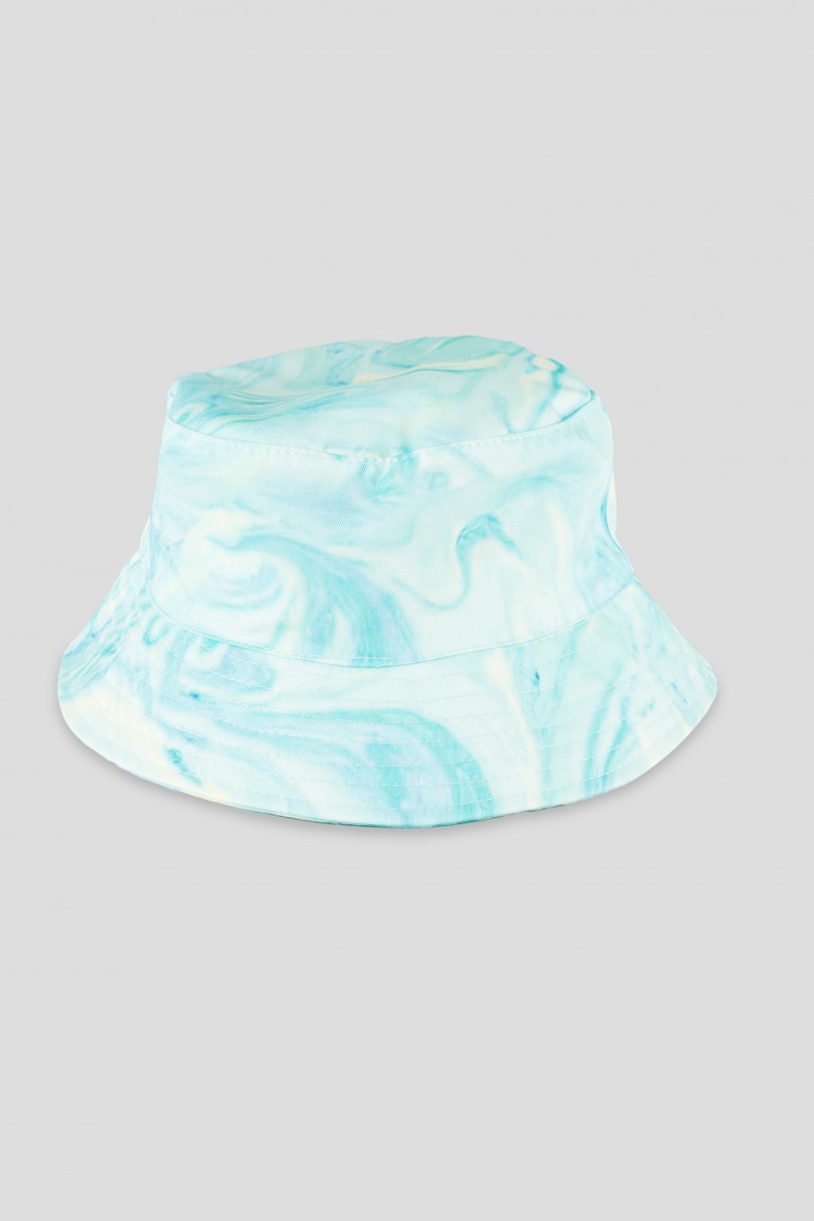 Niebieski kapelusz typu bucket hat TIE DYE - 34318