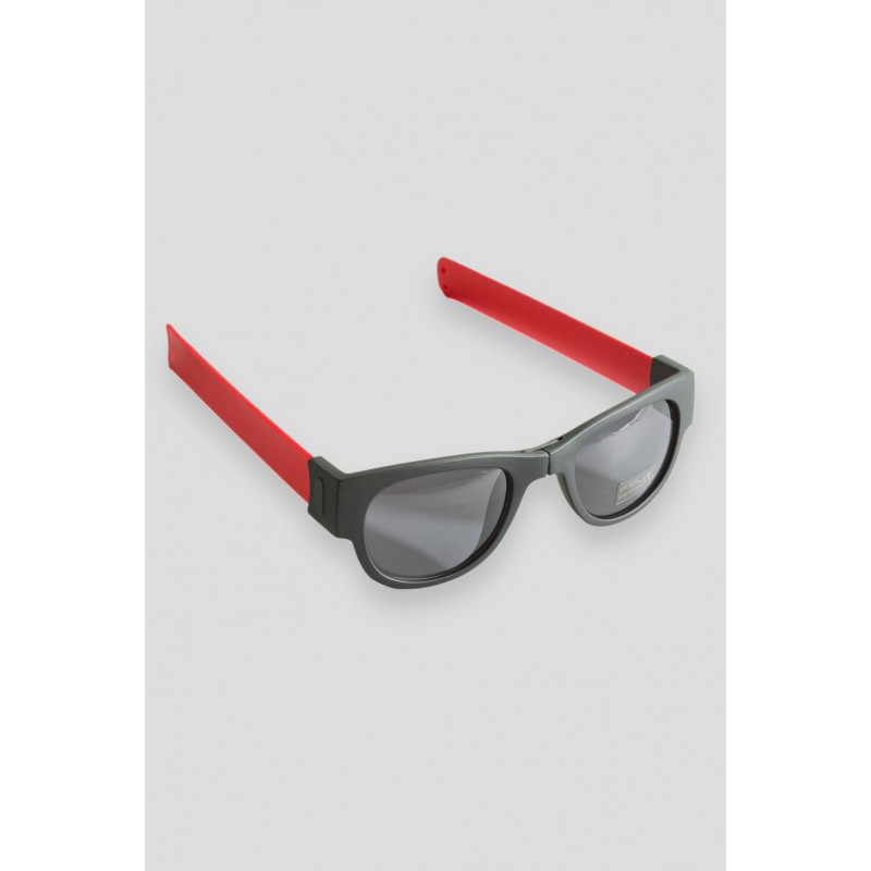Czerwone składane okulary przeciwsłoneczne - 34857