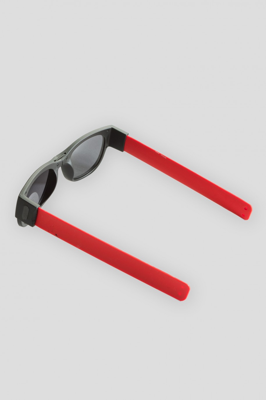 Czerwone składane okulary przeciwsłoneczne - 34860