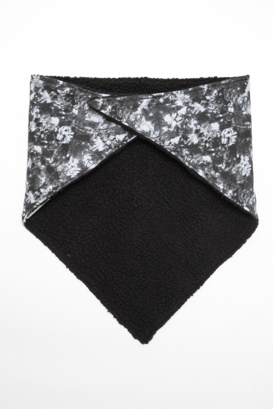 Czarno-szara bandana dla chłopaka tie-dye - 35264