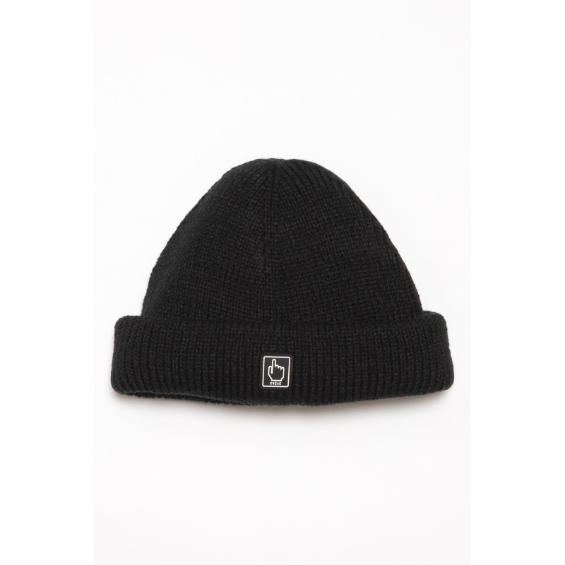 Czarna czapka dla chłopaka - 35270