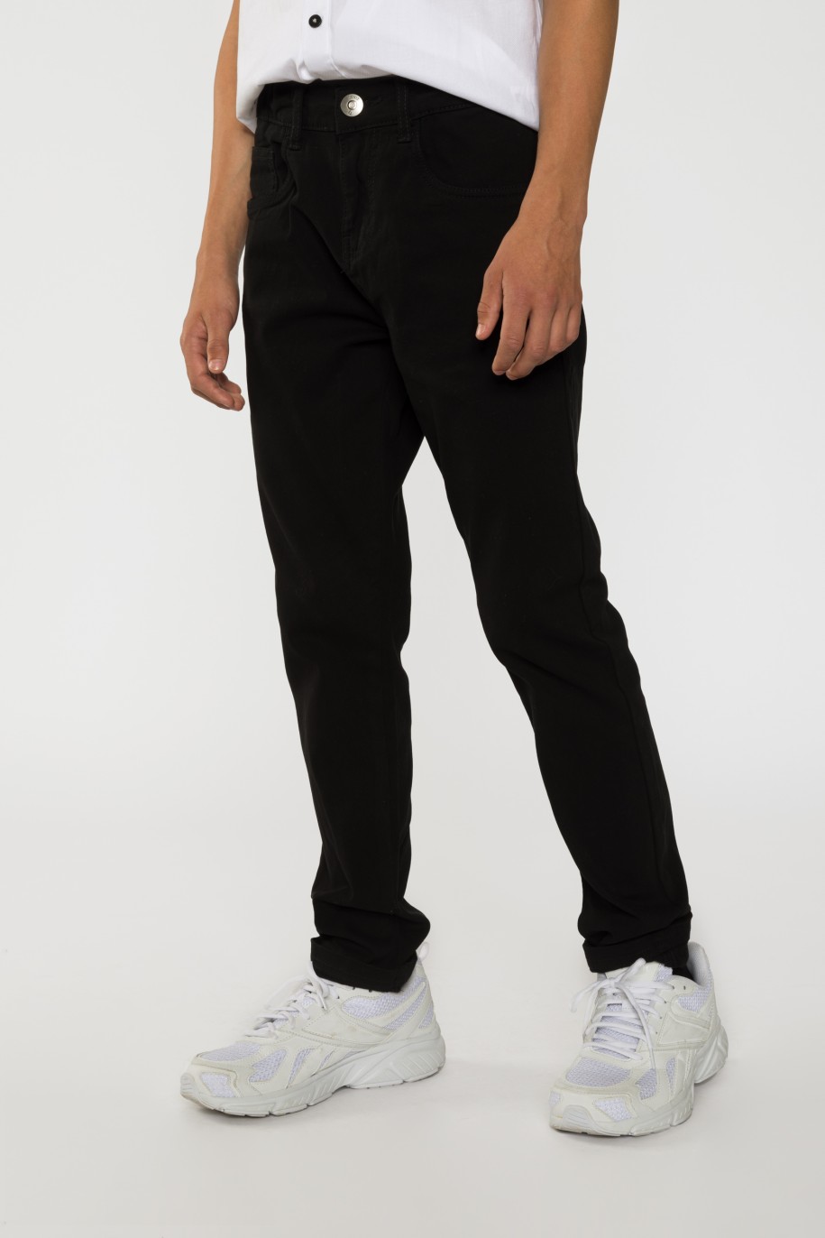 Czarne spodnie REGULAR - 35816
