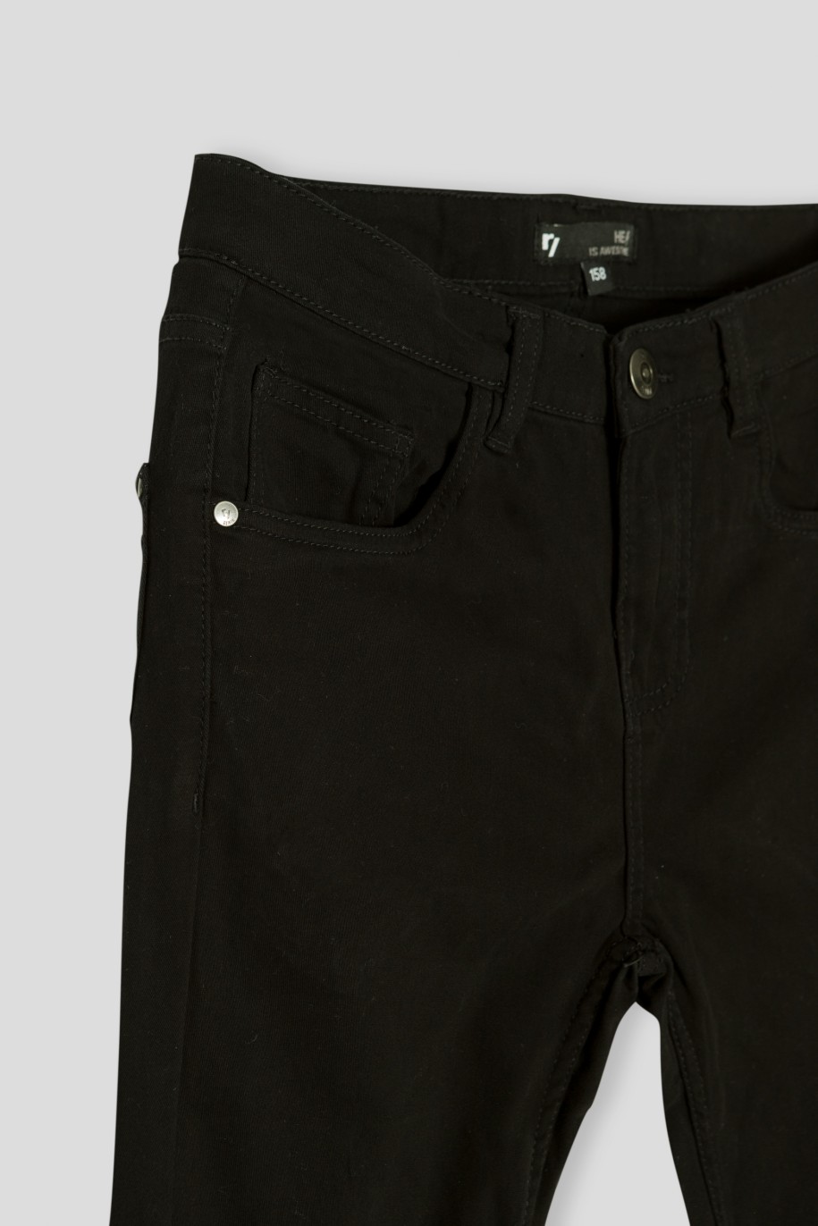 Czarne spodnie SLIM - 35835