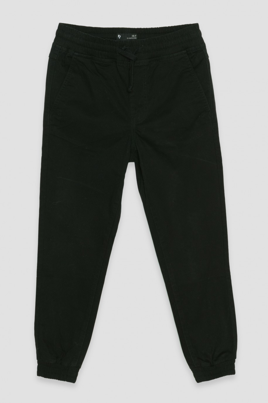 Czarne jeansy typu jogger - 36501