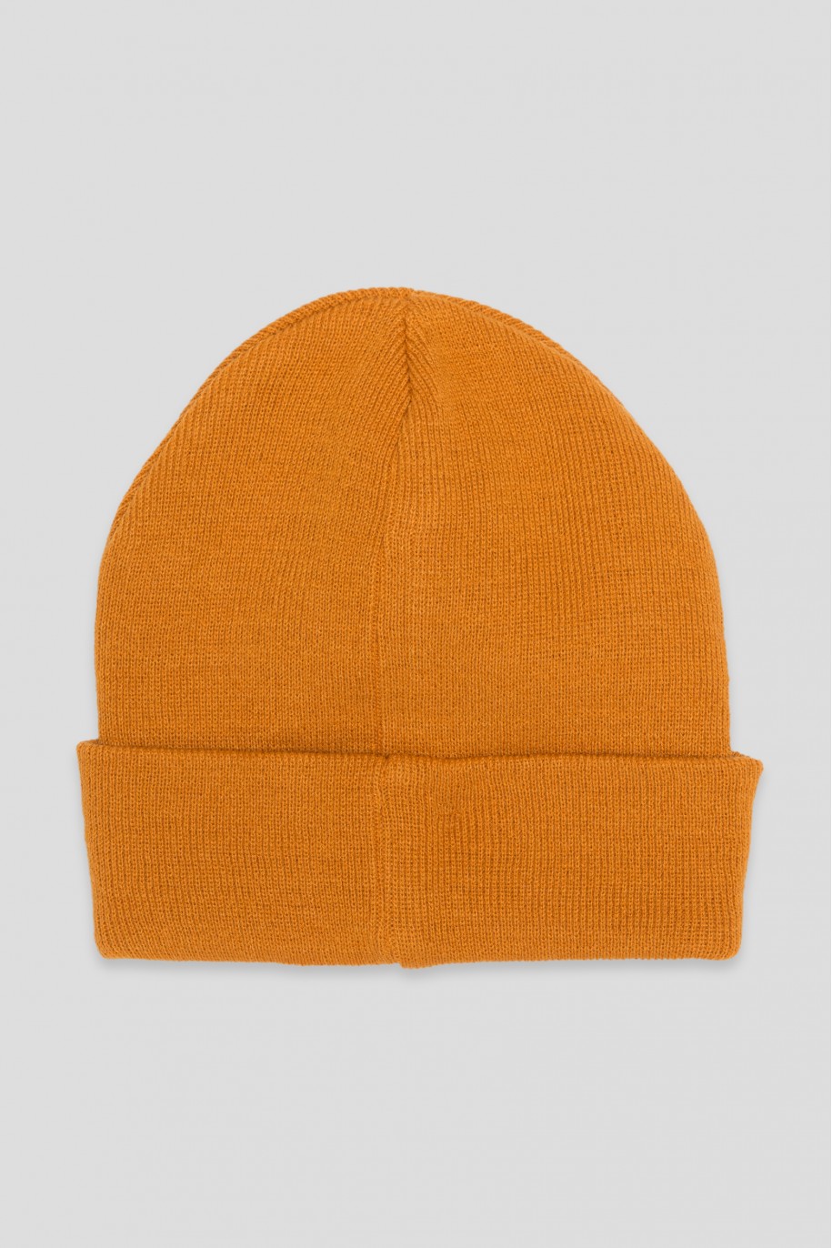 Pomarańczowa czapka CAT - 36996