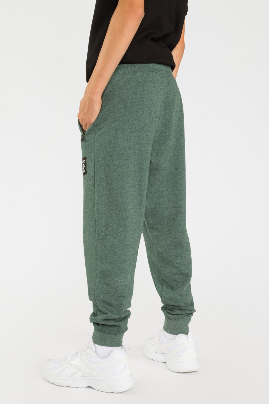 Zielone spodnie dresowe - 39964