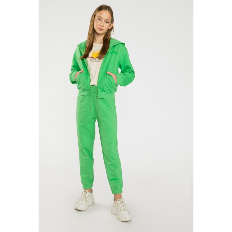 Zielone spodnie dresowe - 40584