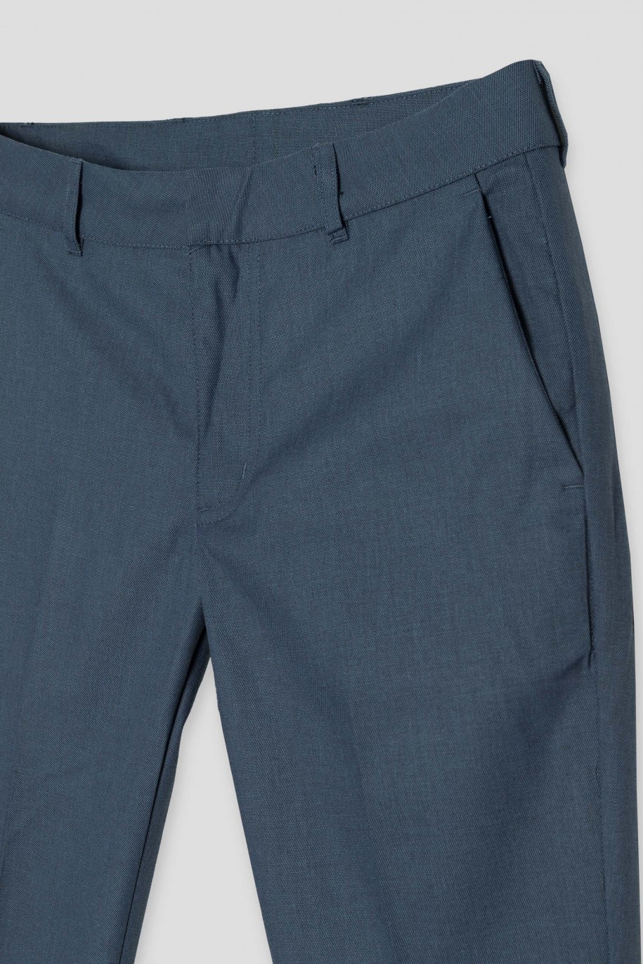 Niebieskie spodnie garniturowe - 40922
