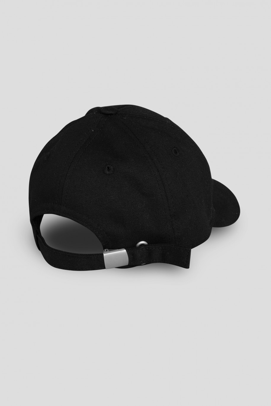 Czarna czapka z daszkiem - 41077