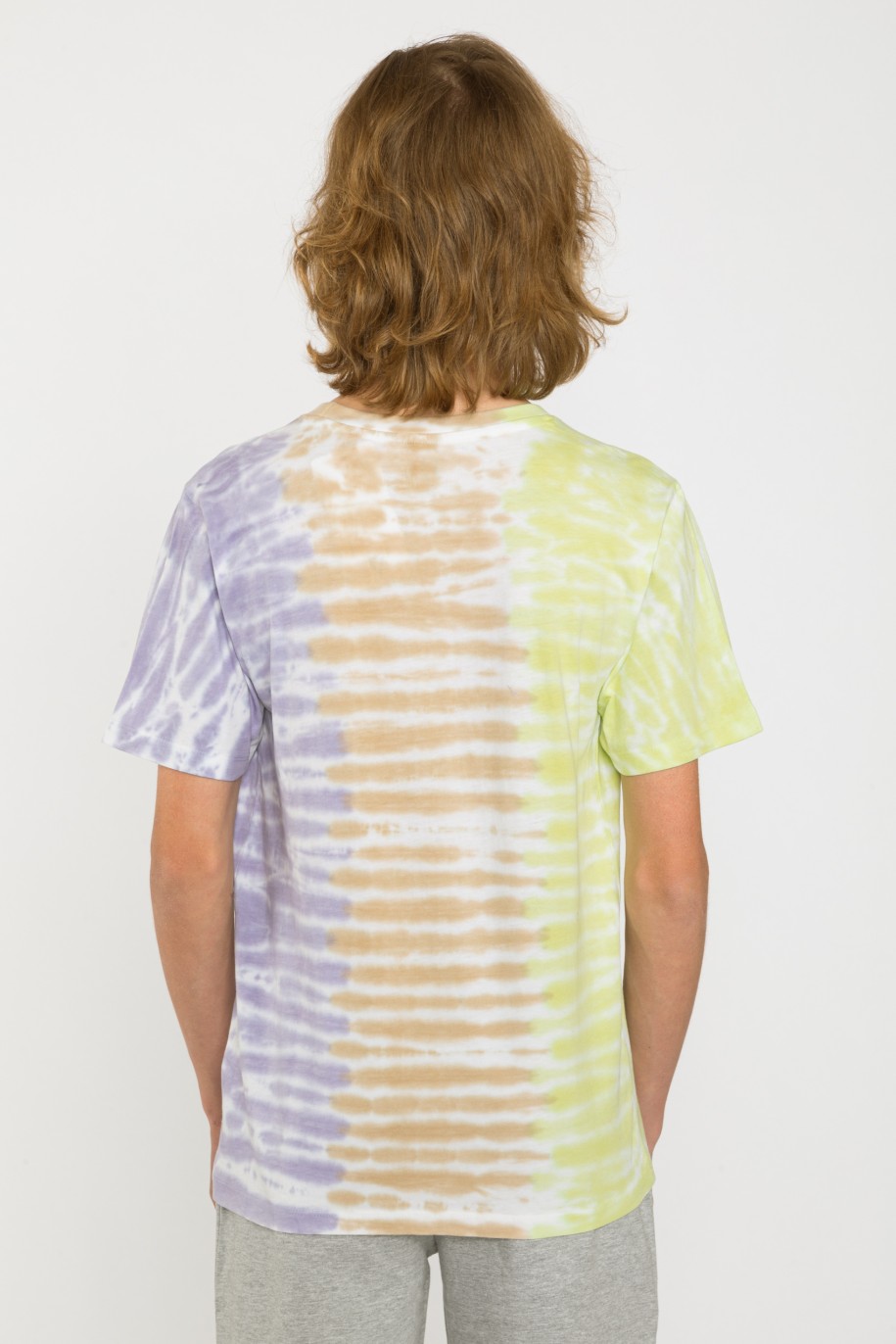 Wielobarwny t-shirt tie dye SUMMER DAZE - 41240