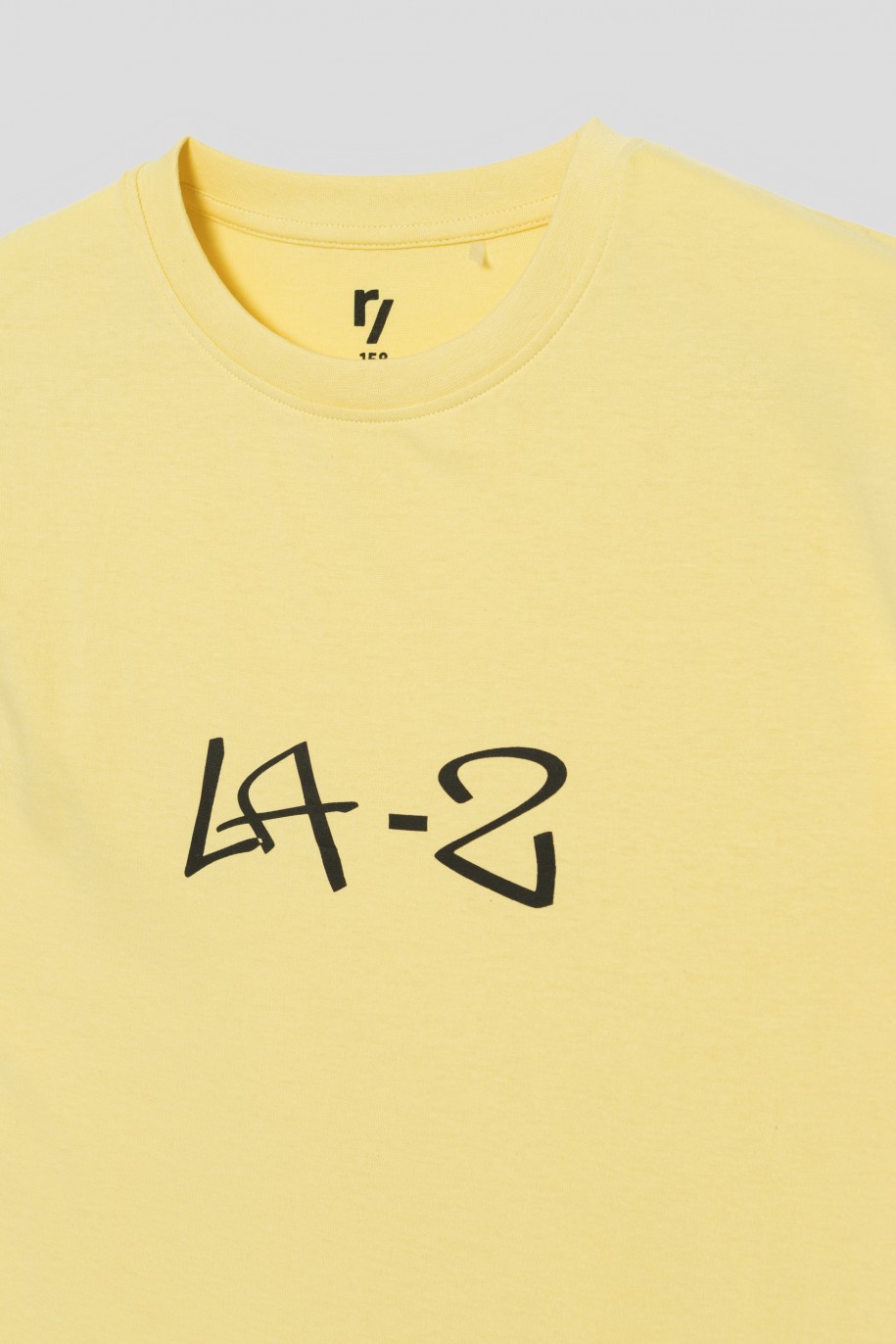 Żółty t-shirt LA - 41310
