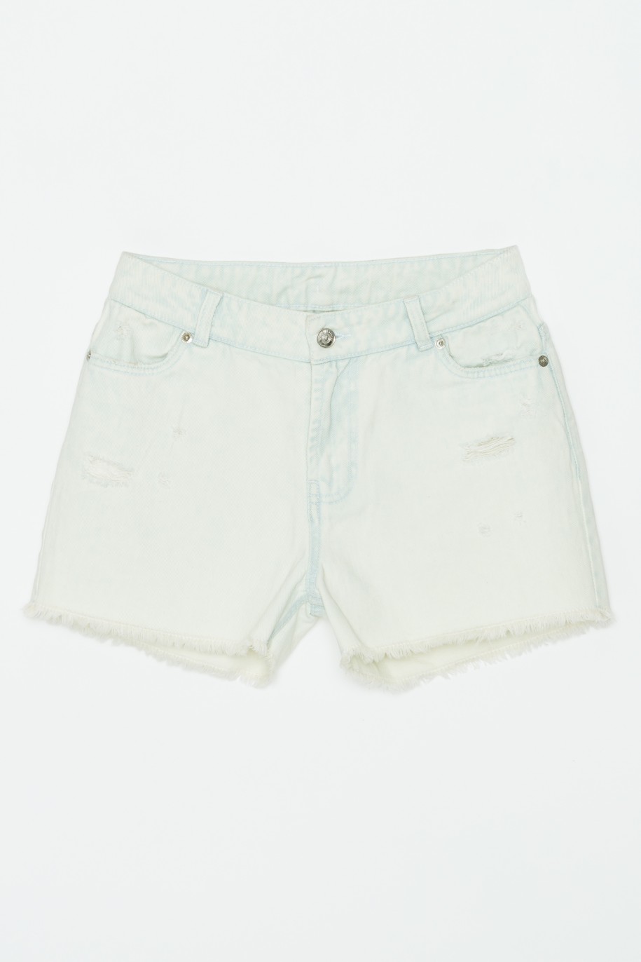 Krótkie jeansowe spodenki dla dziewczyny - 41566