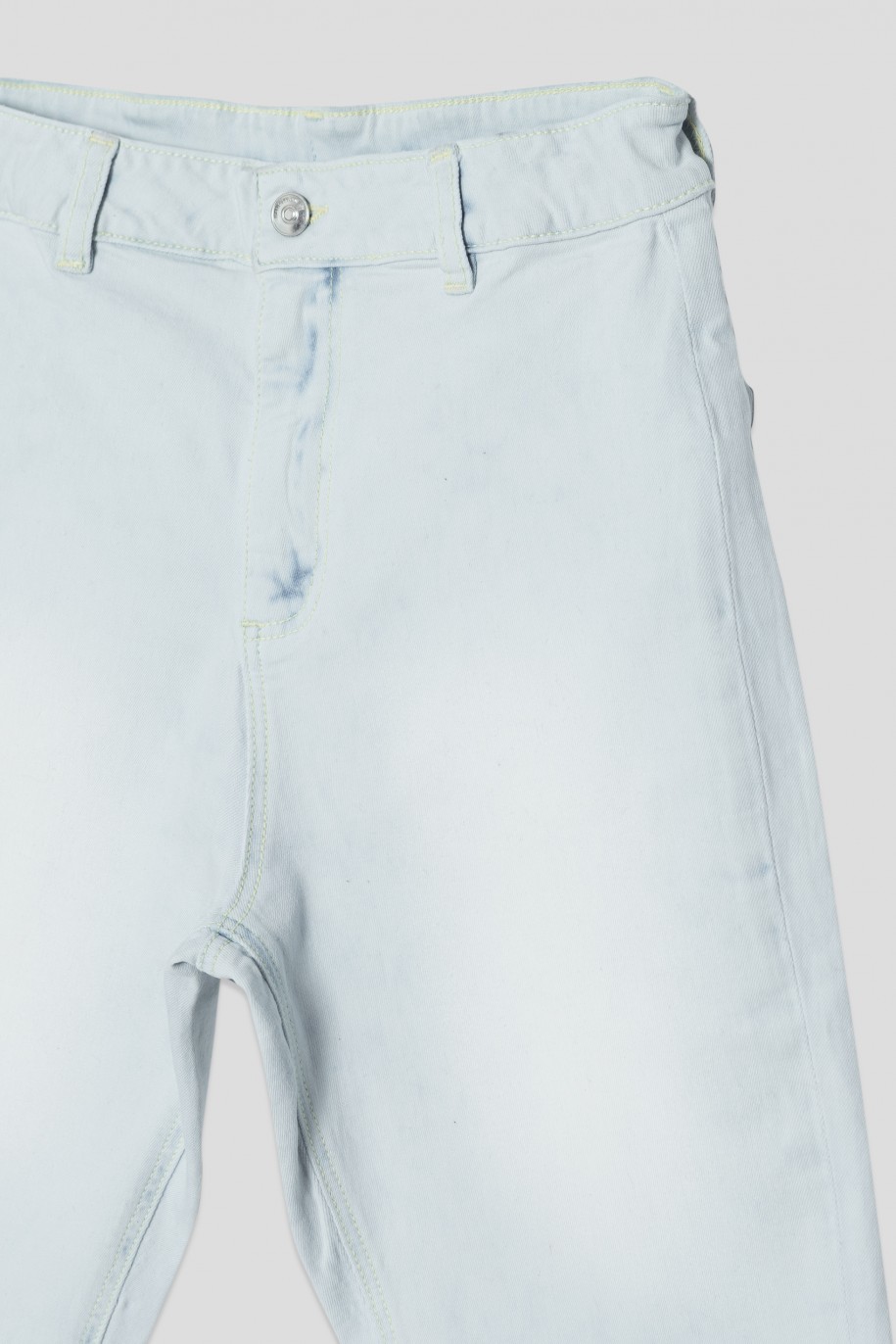 Krótkie jeansowe spodenki dla dziewczyny - 41573