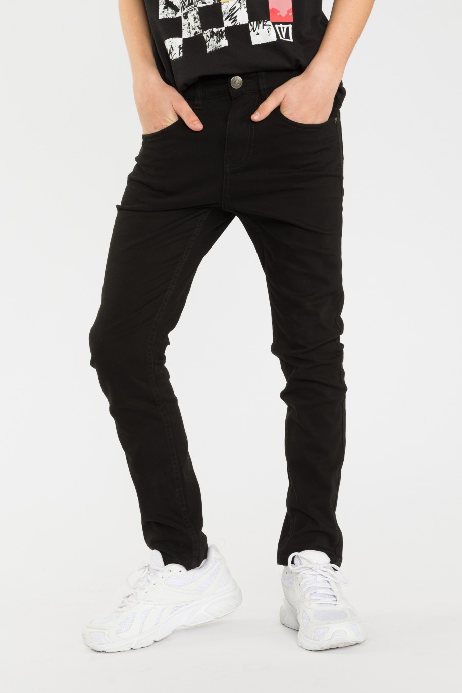 Czarne spodnie SLIM - 41872