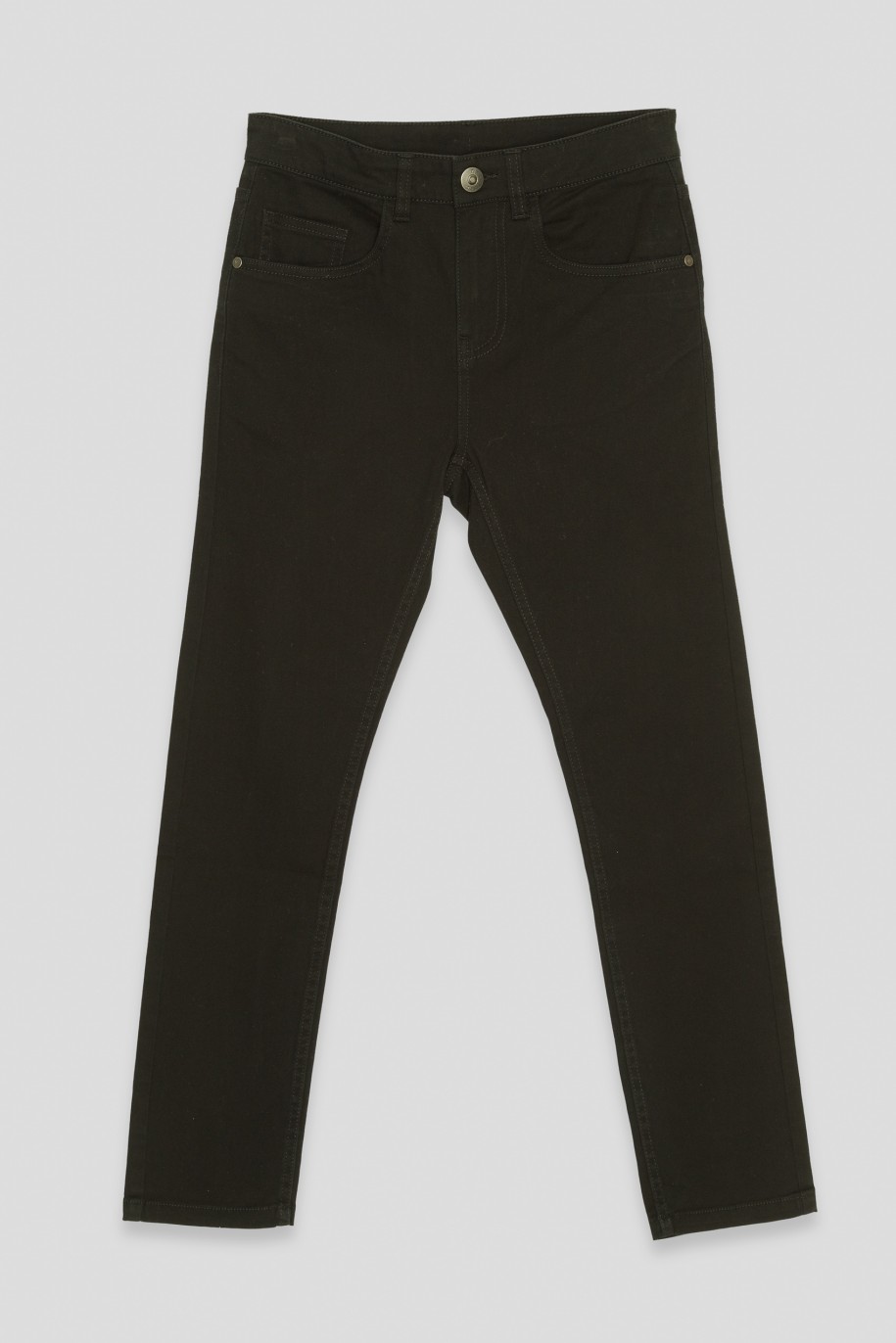 Czarne spodnie SLIM - 41875