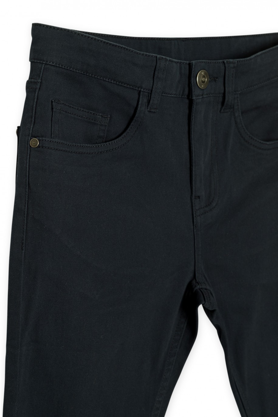 Granatowe spodnie SLIM - 41883