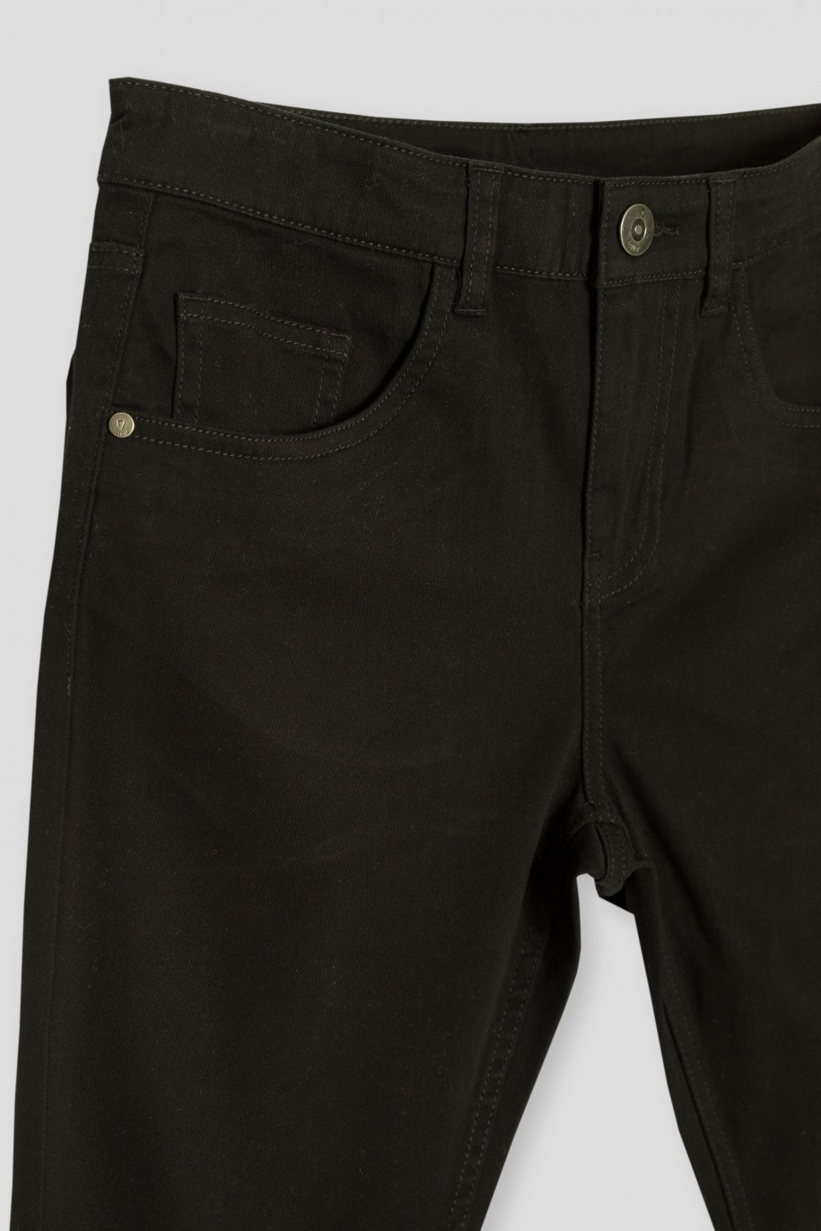 Czarne spodnie LOOSE - 41889