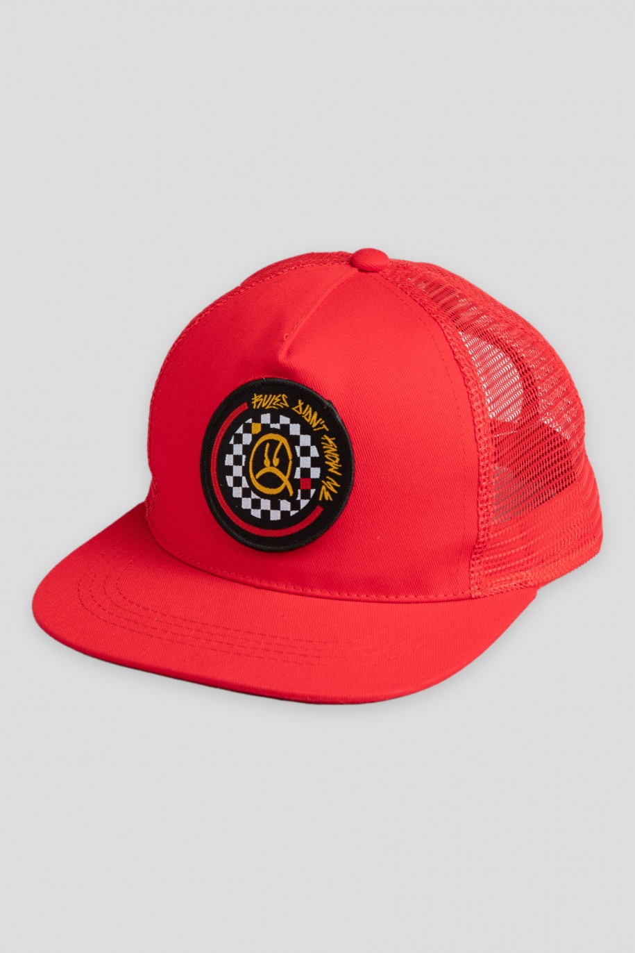 Czerwona czapka z daszkiem - 42179