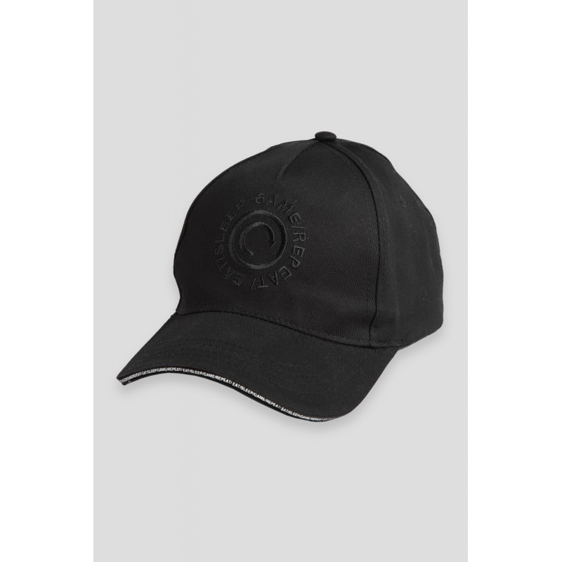 Czarna czapka z daszkiem - 42183