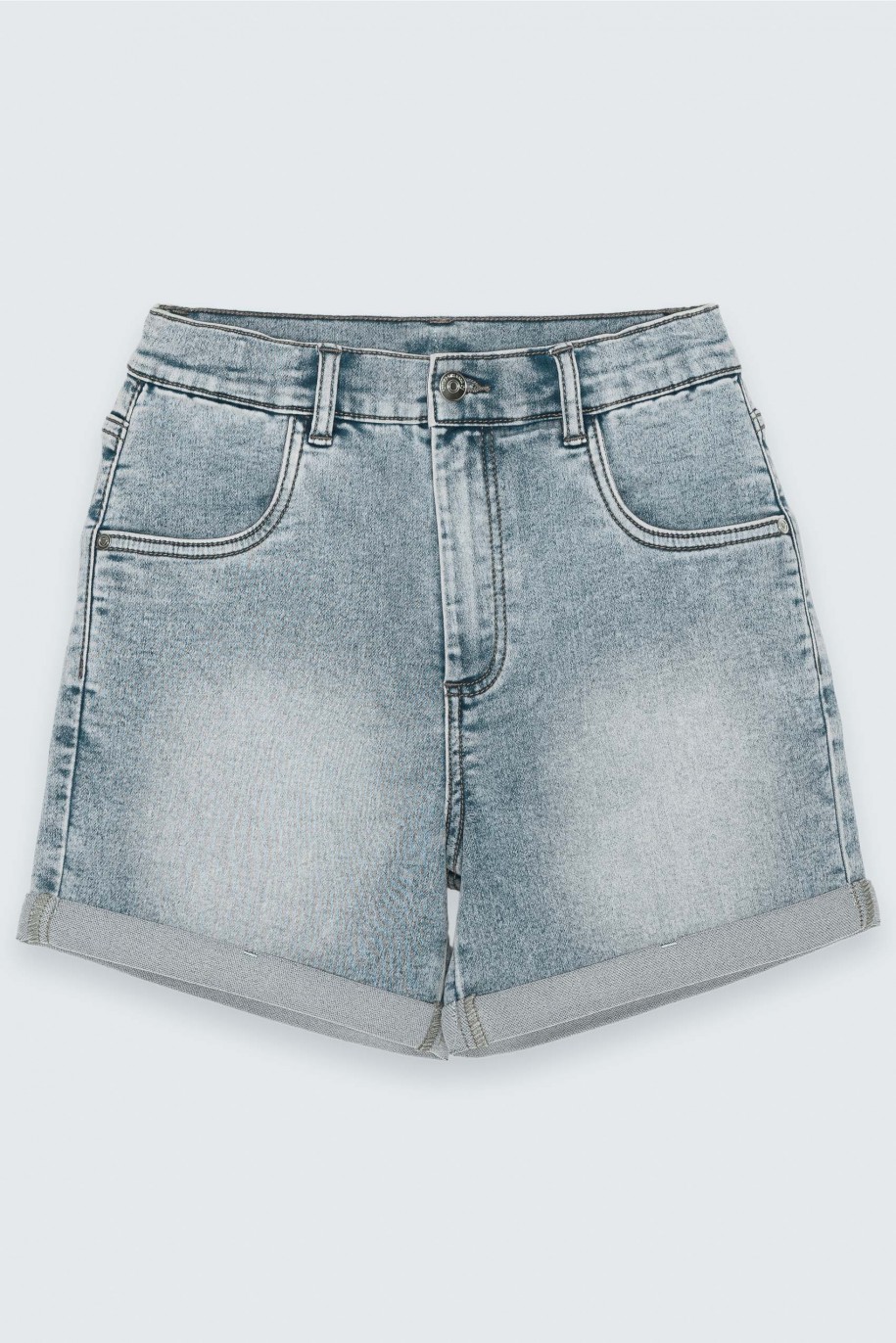 Krótkie spodenki jeansowe - 42259
