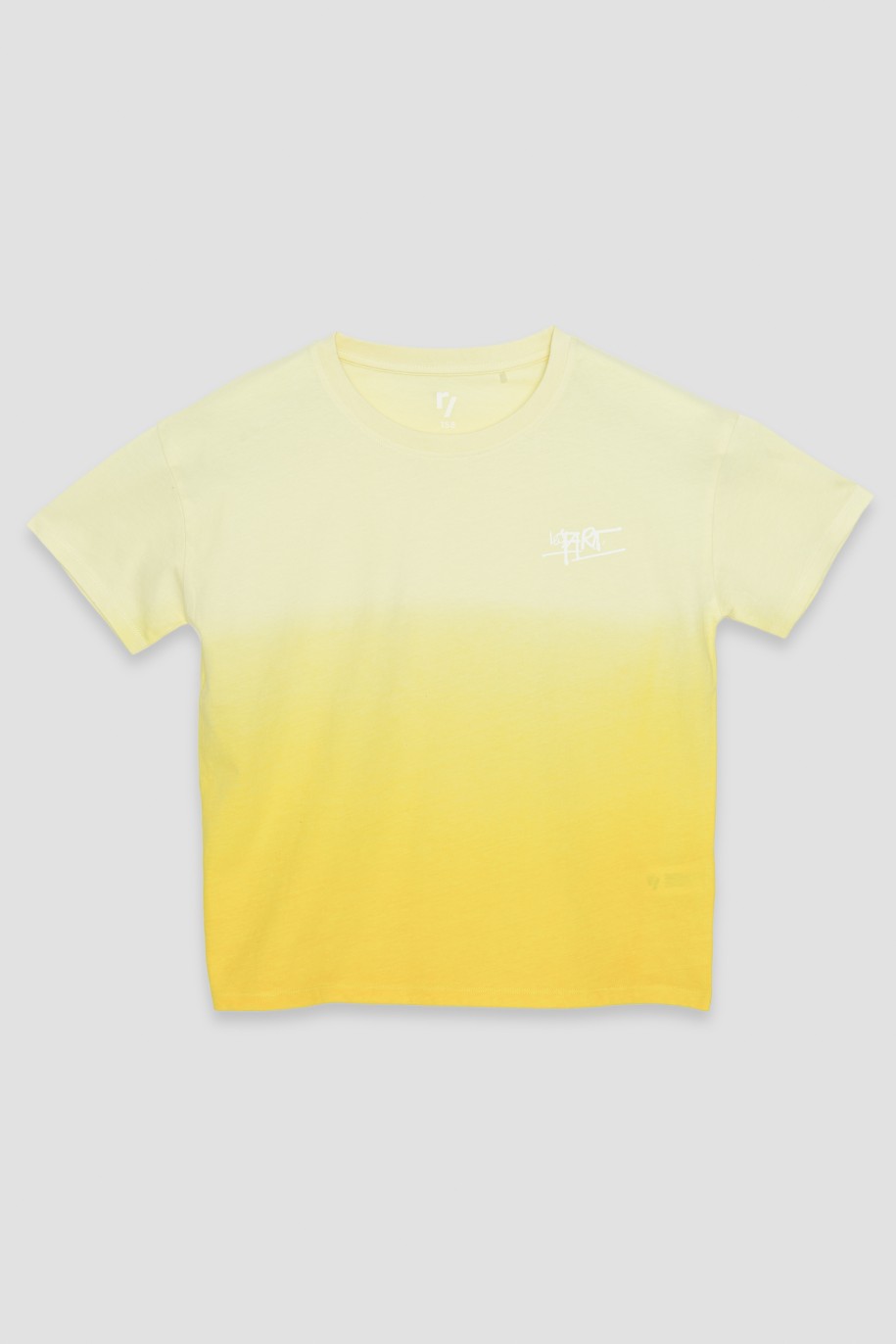 Żółty t-shirt SUNRISE - 43055