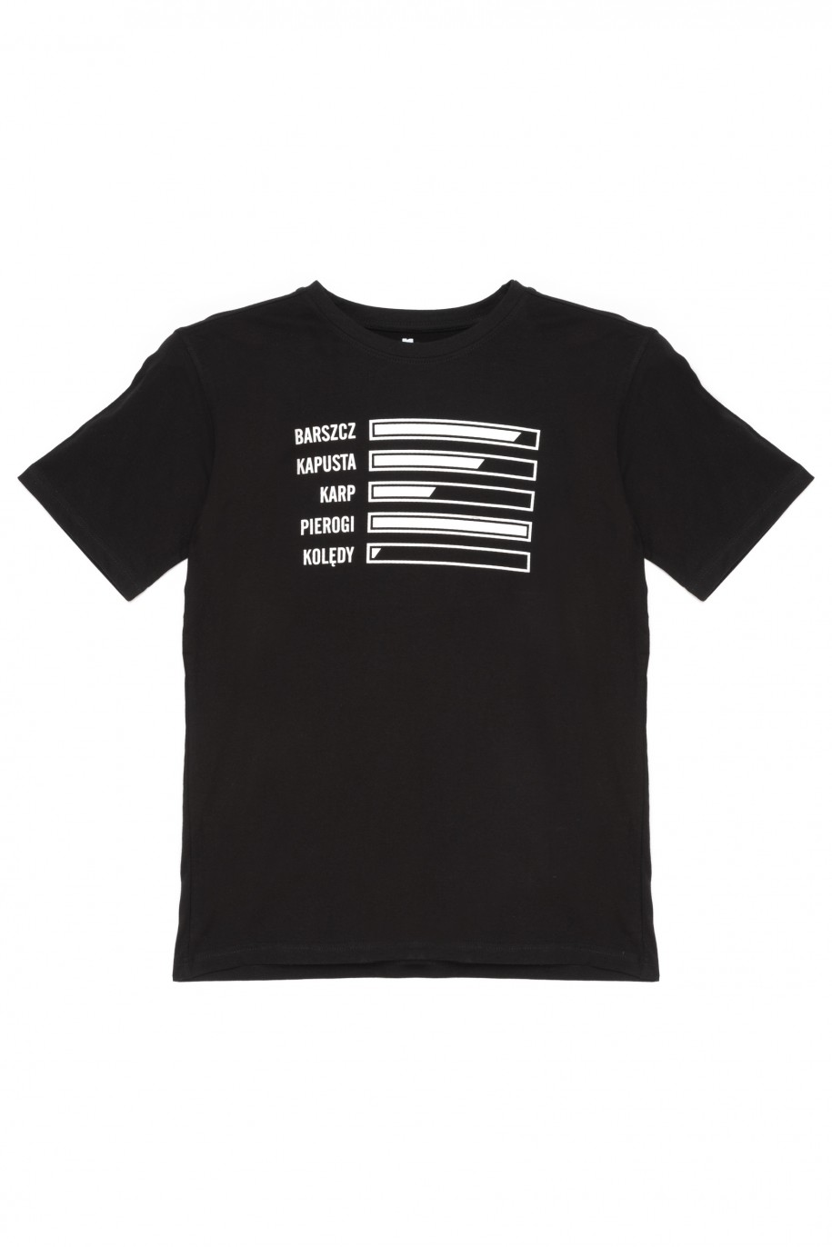 Czarny t-shirt dla chłopaka ŚWIĘTA - 44907