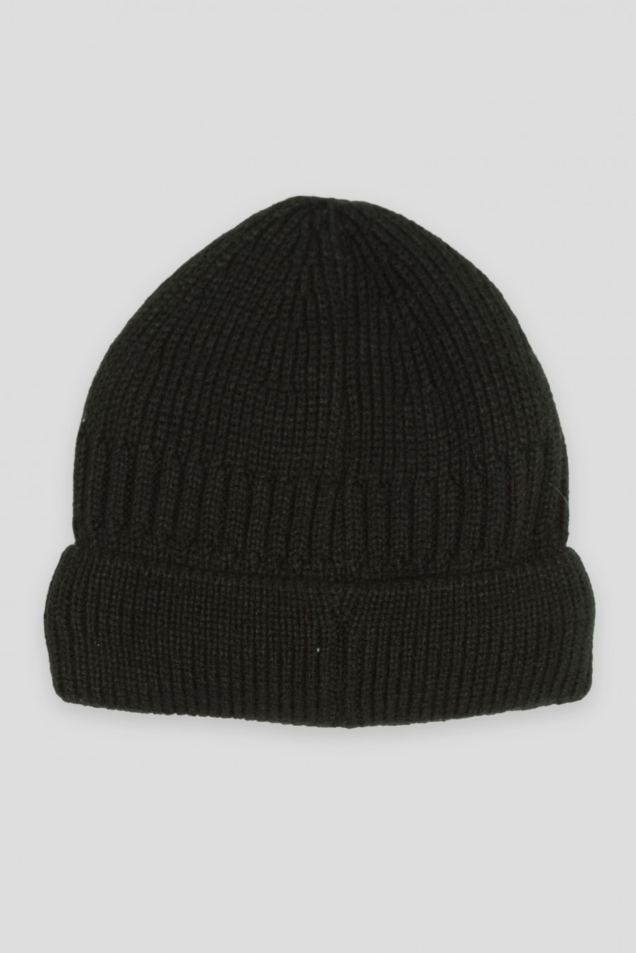 Czarna świąteczna czapka z rogami - 45110