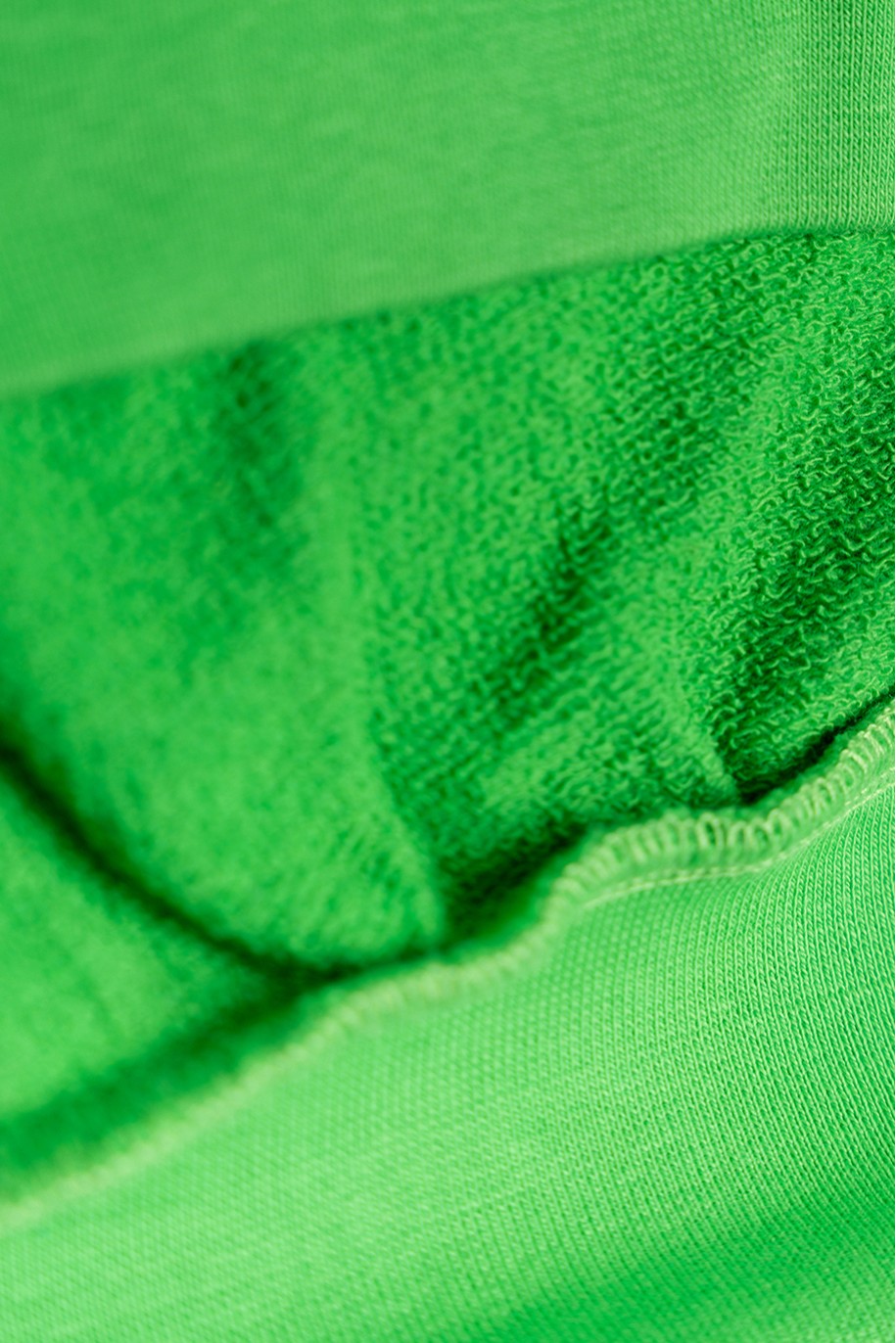 Zielona bluza z kapturem z efektem ombre - 46973