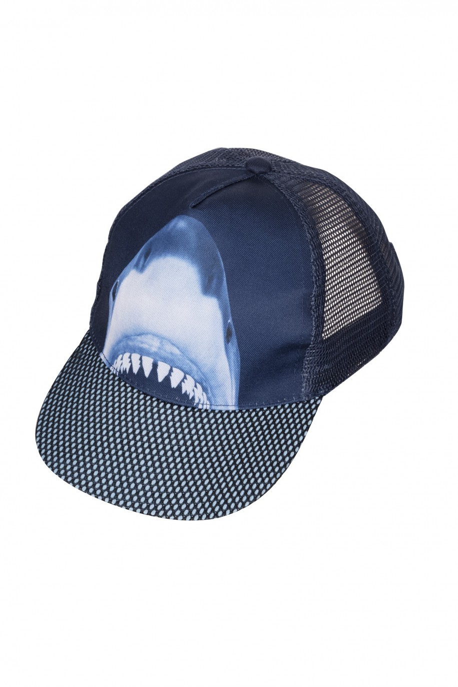 czapka z daszkiem dla chłopaka shark reporter young