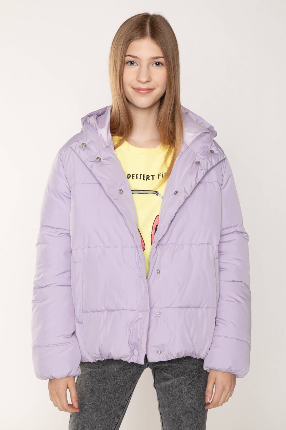 fioletowa kurtka dla dziewczyny reporter young