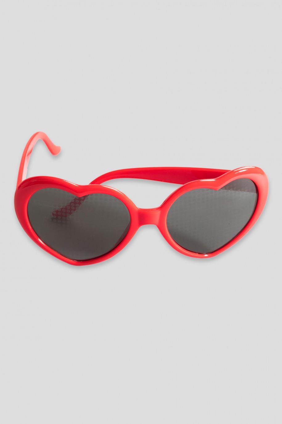 czerwone okulary przeciwsłoneczne dla dziewczyny reporter young