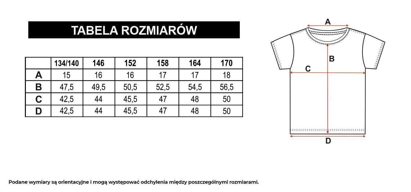 Tabela rozmiarów - 243-0440G-26-100-1