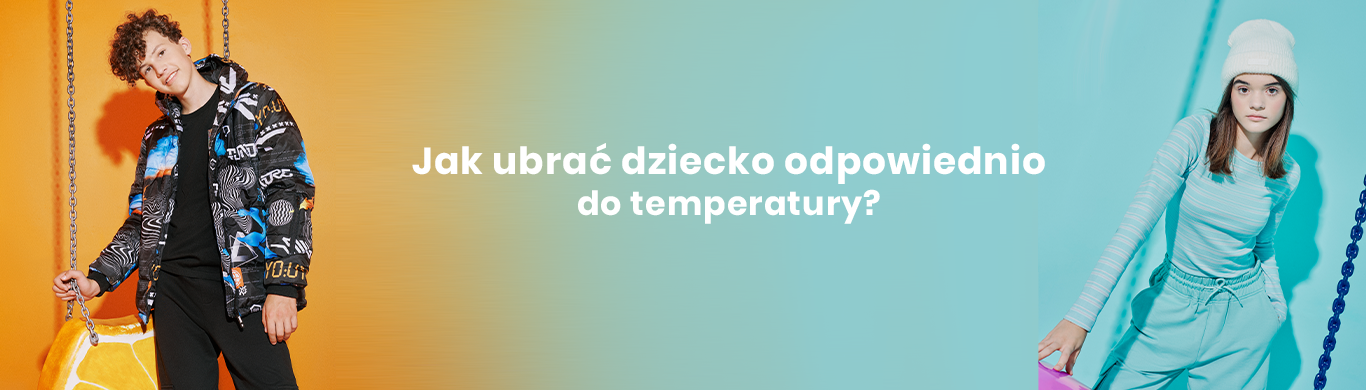 Jak ubrać dziecko odpowiednio do temperatury?